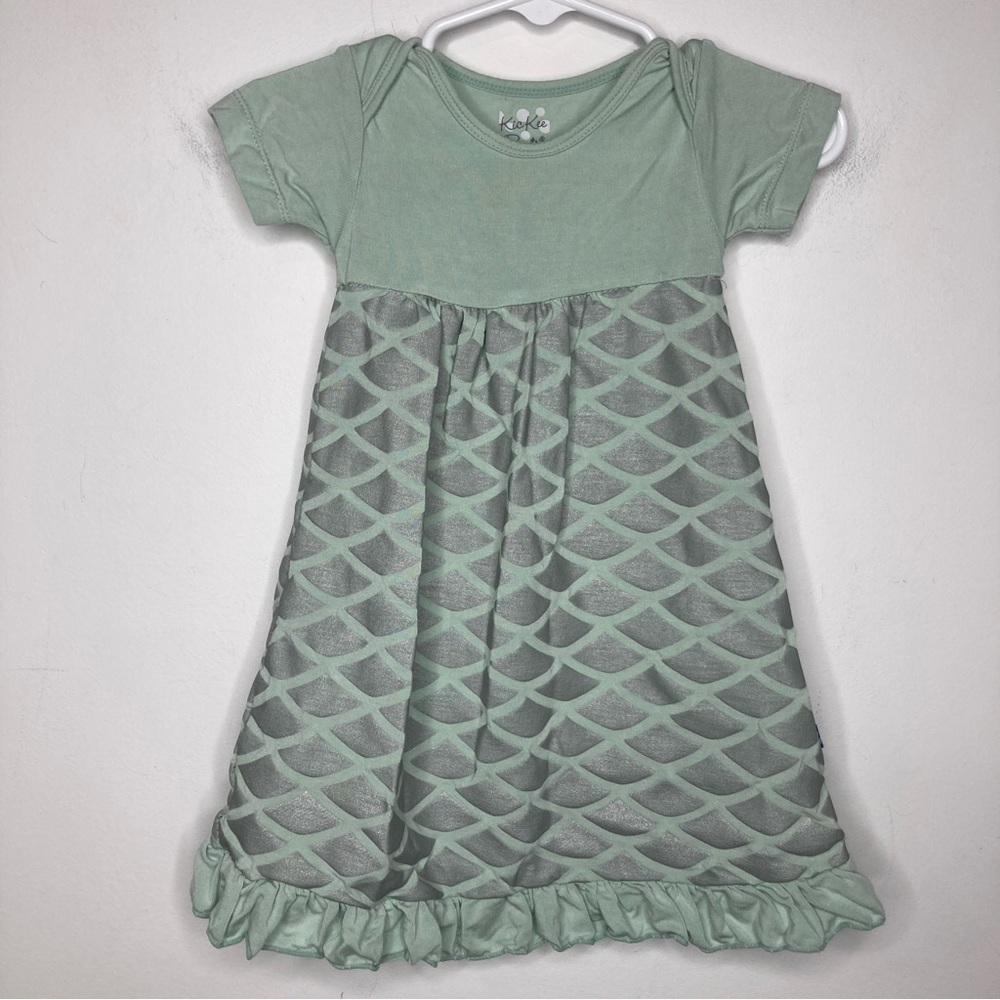 Kickee pants mermaid dress size 3-6‎ mo